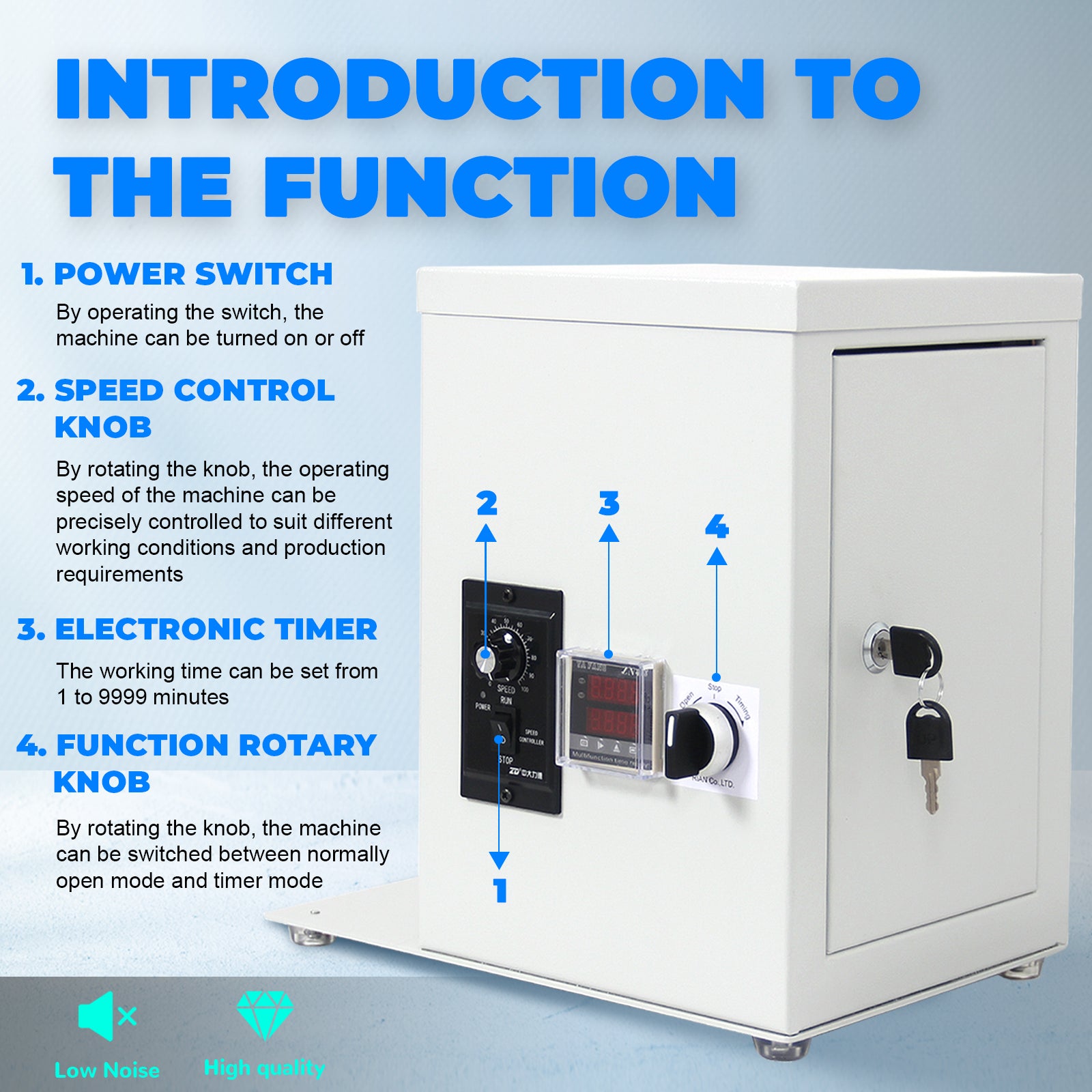 2L Lab Shear V Type Dry Powder Mixer, Mixing Machine for Powder, 304 Stainless Steel Blender Blending Machine