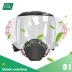 DeeXun 50 Pack Peel Off Lens Cover Compatible for 6885, 6000, 6700, 6800, 6900 Series Respirator Mask, Protective Cover(Pack of 30)