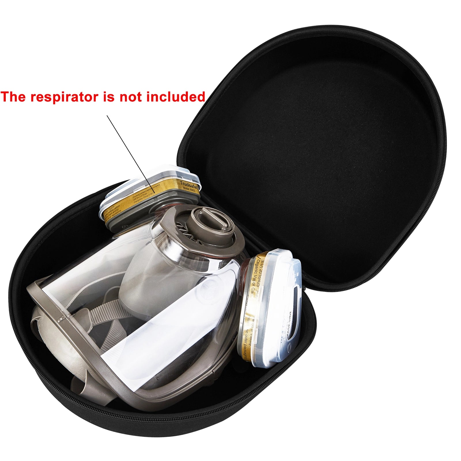 Deexun Hard Protective Travel Case for 3M 6700 6800 6900 Full Face Respirator Mask, Hard Shell Case fits 6000 Series Full Face Respirator, Gas Mask Bag, Gas Mask Pouch