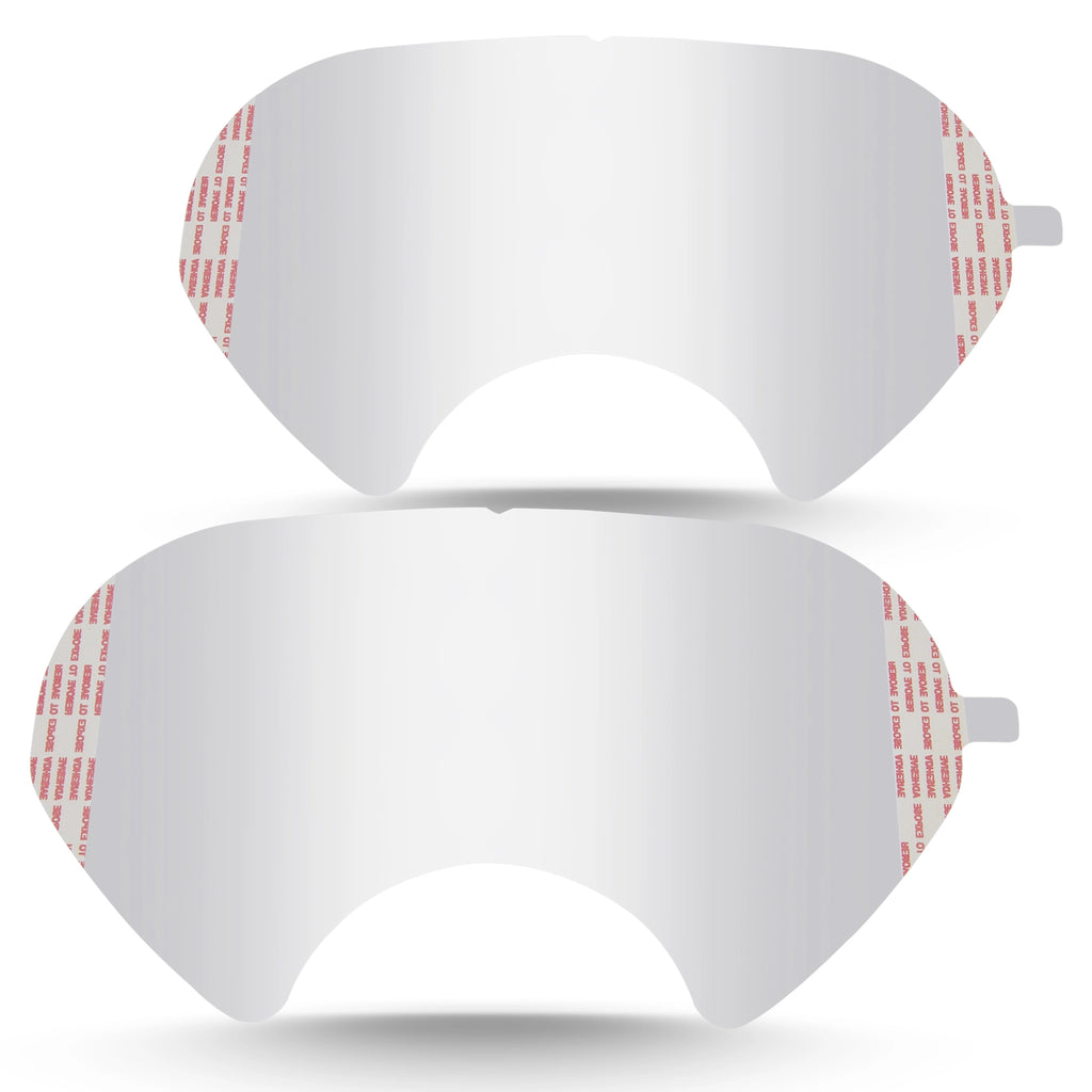 DeeXun 50 Pack Peel Off Lens Cover Compatible for 6885, 6000, 6700, 6800, 6900 Series Respirator Mask, Protective Cover(Pack of 30)