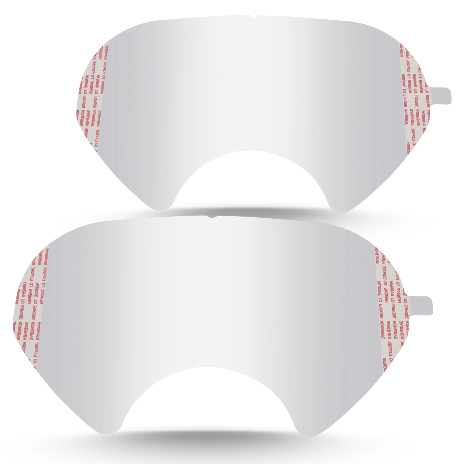 DeeXun 50 Pack Peel Off Lens Cover Compatible for 6885, 6000, 6700, 6800, 6900 Series Respirator Mask, Protective Cover(Pack of 30)